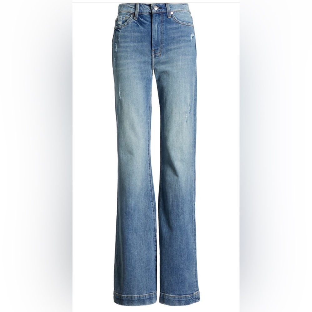 7 For All Mankind Dojo Ultra High-Rise Waist Flare Size: 24